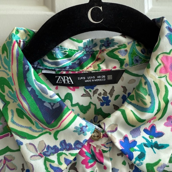 Zara Paisley Blouse - Picture 4 of 4